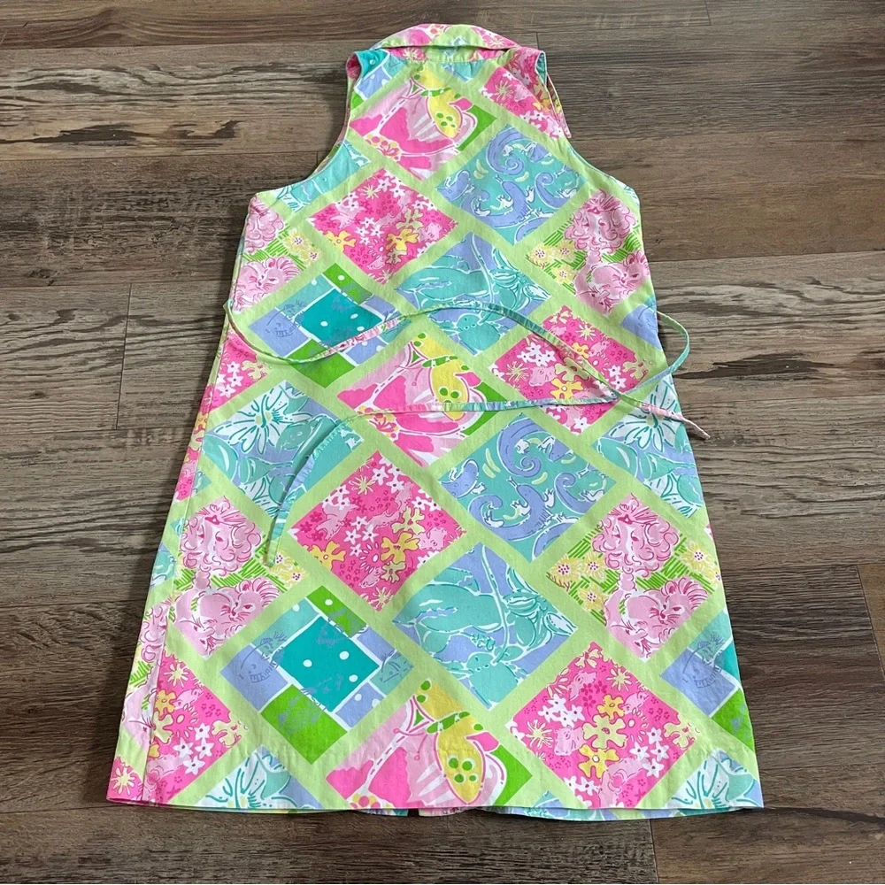 Lilly Pulitzer girls button dress 7